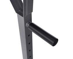Стойка для штанги с подстраховкой DFC Y-GYM TF-63, с упорами для отжиманий - TF-76063 - фото 130096
