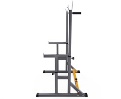 Стойка для штанги с подстраховкой DFC Y-GYM TF-63, с упорами для отжиманий - TF-76063 - фото 130103