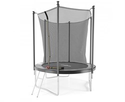 Батут с защитной сеткой DFC JUMP4FUN 6 ft черный с лестницей - TRA22FUJ4F-602 - фото 130206
