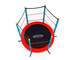 Батут детский DFC SMRKIDS 55" с сеткой, RED - TX-B7105FR - фото 130236