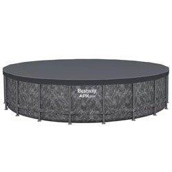 Bestway 561KC / Каркасный бассейн  "APX" 365 / 549х132см /+ песочный фильтр-насос, лестница, тент, полисферы - фото 130315