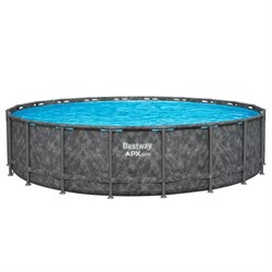 Bestway 561KC / Каркасный бассейн  "APX" 365 / 549х132см /+ песочный фильтр-насос, лестница, тент, полисферы - фото 130317