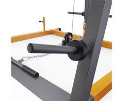 Стойка для штанги, тяга сверху и снизу DFC Y-GYM - TF-76065 - фото 130335
