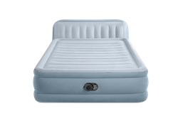 Надувная двуспальная кровать Intex 64450со спинкой, вст. насос 220v (152Х236Х86) - фото 130552