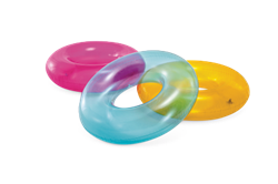 Надувной круг Intex Прозрачный Intex 59260  (76см) от 8 лет - фото 130664