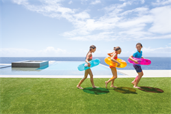 Надувной круг Intex Прозрачный Intex 59260  (76см) от 8 лет - фото 130670