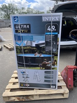 Intex 26326 / Каркасные бассейны Ultra XTR Frame / 488х122 / + песочн.фил, лестница, тент, подстилка - фото 130703