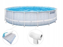 Чаша для каркасного бассейна Intex Chevron Prism Frame 488 х 122 см / 13328 / Intex 26746 - фото 130709