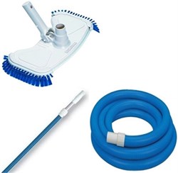 Донный пылесос Chemoform для овальных бассейнов  7.3 - 3.7 м / щётка, штанга, шланг (9м) 273370 - фото 130793