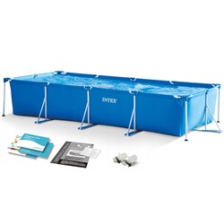 Intex 28273 / Прямоугольный каркасный бассейн / 450х220х84 см - фото 130829