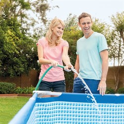 Intex 28273 / Прямоугольный каркасный бассейн / 450х220х84 см - фото 130835