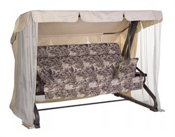 Качели садовые Корфу шоколад (труба 63,5 мм) (227х130х175см) Цвет 526 - фото 130846