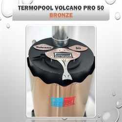 Водонагреватель для бассейна Termopool / Термопул Volcano Pro 50 Bronze (мощность 55 кВт. спираль 37 метров, 24 витка, 108 кг) - фото 130949