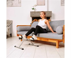 Велотренажер мини DFC W003XG Серый - фото 131152