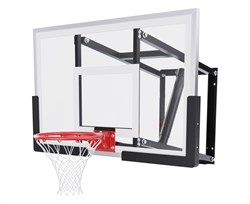 Баскетбольный щит DFC со съёмным регулятором высоты, поликарбонат 2 мм, 110 х 70 см / PC2MM110 - фото 131490