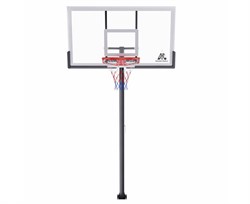 Баскетбольная стационарная стойка DFC ING56A 143x80cm акрил - фото 131528