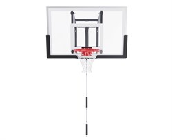 Баскетбольный щит DFC со съёмным регулятором высоты, стекло 6 мм, 110 х 70 см / TG6MM110 - фото 131777