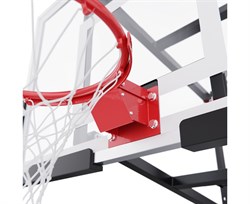 Баскетбольный щит DFC со съёмным регулятором высоты, стекло 6 мм, 110 х 70 см / TG6MM110 - фото 131782