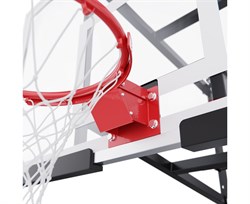 Баскетбольный щит DFC со съёмным регулятором высоты, стекло 6 мм, 136 х 80 см / TG6MM136 - фото 131843