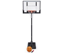 Мобильная баскетбольная стойка DFC KID S, 72 х 49 см, с мячом и насосом KIDSSK - фото 131914