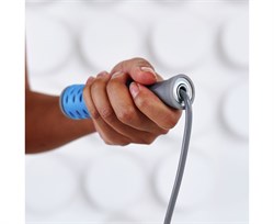 Спортивная скакалка DFC с подшипниками / 300 см / голубая TF-SR50B - фото 131991