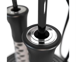 Спортивная скакалка DFC с подшипниками / 300 см / серая TF-SR50G - фото 132005