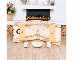 Массажный стол DFC NIRVANA, Optima, дерев. ножки, цвет кремовый (Cream) TS20110S_C / 186х60х84 см - фото 132984
