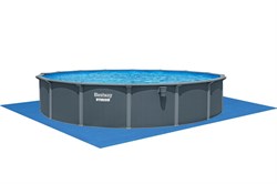 Bestway 561RP Бассейн со стальными стенками Hydrium 732x132см + песч.фил.-нас., тент, подст, лестн. скиммер, - фото 133569
