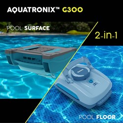 Bestway 58942 / Беспроводной робот-пылесос Bestway 2-в-1 для дна и поверхности воды "AquaTronix Pro G300" - фото 133610