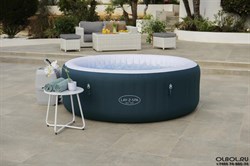 Bestway 6001D /Надувная джакузи-СПА бассейн Miami EnergySense AirJet 6 Dark Blue / Ø 196x66 см - фото 134183