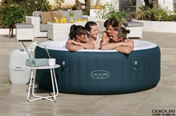 Bestway 6001D /Надувная джакузи-СПА бассейн Miami EnergySense AirJet 6 Dark Blue / Ø 196x66 см - фото 134188