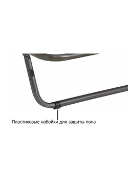 Раскладушка с матрасом 200х90 см / раскладная кровать на ламелях Отель Премиум, цвет ВЕНГЕ - фото 134551