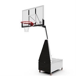 Баскетбольная мобильная стойка DFC STAND50SG / EXPERT 50SG 127X80CM поликарбонат - фото 135338
