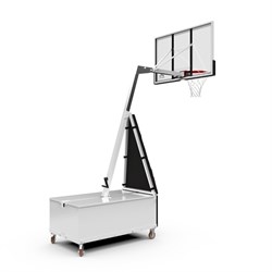 Баскетбольная мобильная стойка DFC STAND50SG / EXPERT 50SG 127X80CM поликарбонат - фото 135341