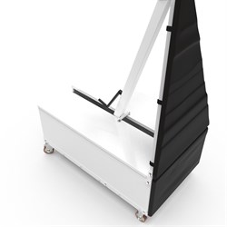 Баскетбольная мобильная стойка DFC STAND50SG / EXPERT 50SG 127X80CM поликарбонат - фото 135346