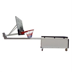 Баскетбольная мобильная стойка DFC STAND50SG / EXPERT 50SG 127X80CM поликарбонат - фото 135349