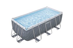 Bestway 56722 / Прямоугольный каркасный бассейн  412х201х122 см + фильтр-насос, лестница - фото 135369