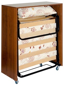 Раскладушка с матрасом кровать-тумба Карина / ОРЕХ - фото 135411