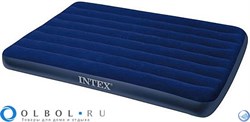 Надувной матрас Intex 64755 двуспальный (без насоса)  (183х203х22) - фото 98361