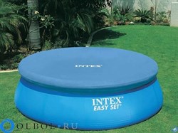 Тент для бассейна с верхним надувным кольцом 457 см Intex 28023 - фото 98639