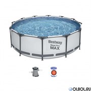 Круглый каркасный бассейн Bestway 56260 (366х100) + насос-фильтр