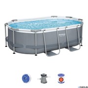 Бассейн на опорах Power Steel Bestway 5614A + фильтр-насос (305х200х84) Бассейн на опорах Power Steel Bestway 5614A + фильтр-насос (305х200х84)
