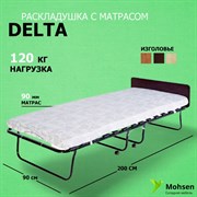 Раскладушка / складная кровать с матрасом DELTA 200x90см Раскладушка / складная кровать с матрасом DELTA 200x90см