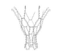 Стальная сетка для баскетбольного кольца DFC N-S1