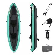 Надувная байдарка Ventura Elite X2 Bestway 65052 + ал.весла, руч.насос (330x86см) Надувная байдарка Ventura Elite X2 Bestway 65052 + ал.весла, руч.насос (330x86см)