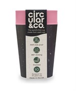 Стакан черный и хихикающий розовый circular&co 8oz (237 мл) (bgp-8oz)