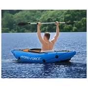 BestWay 65115 / Надувная байдарка Champion-X1 одноместная 275х81 см + насос и весла BestWay 65115 / Надувная байдарка Champion-X1 одноместная 275х81 см + насос и весла