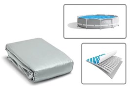 Чаша для каркасного бассейна Intex Prism Frame 4.57 х 1.22 м Чаша для каркасного бассейна Intex Prism Frame 4.57 х 1.22 м