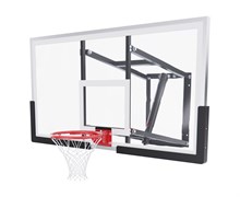 Баскетбольный щит DFC со съёмным регулятором высоты, стекло 8 мм, 152 х 80 см / TG8MM152