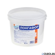 Лонгафор 2,6 кг. (в таблетках по 200 г) длительная хлорная дезинфекция Лонгафор 2,6 кг. (в таблетках по 200 г) длительная хлорная дезинфекция